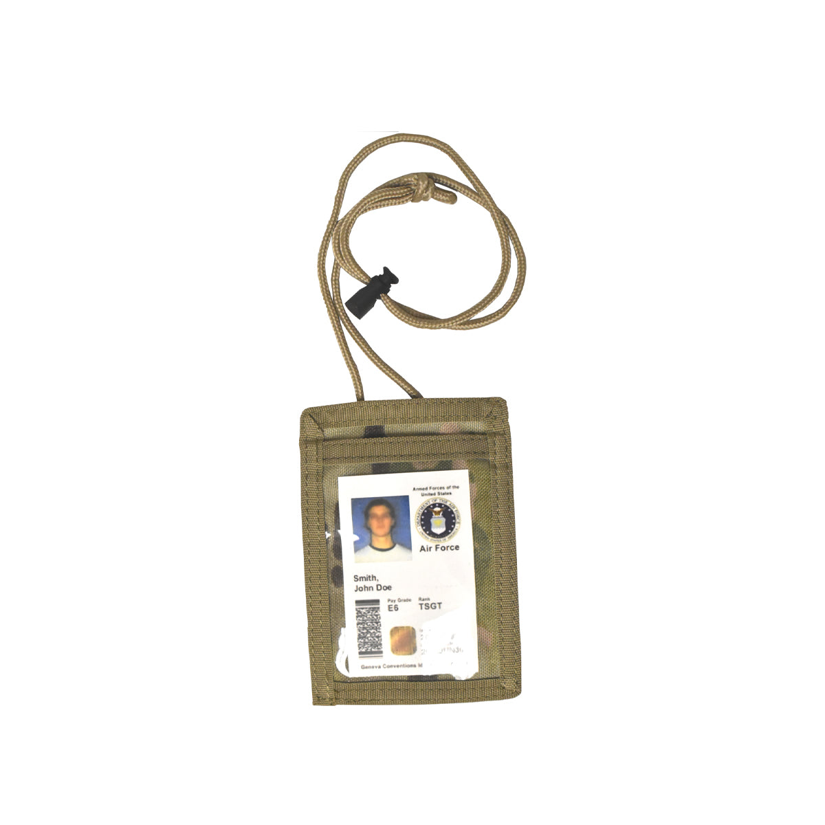 Vertical Neck ID holder