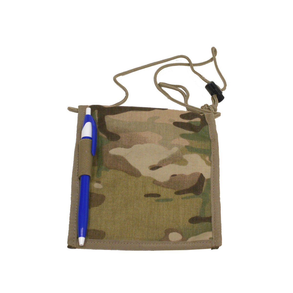 Vertical Neck Military ID Holder, Multicam