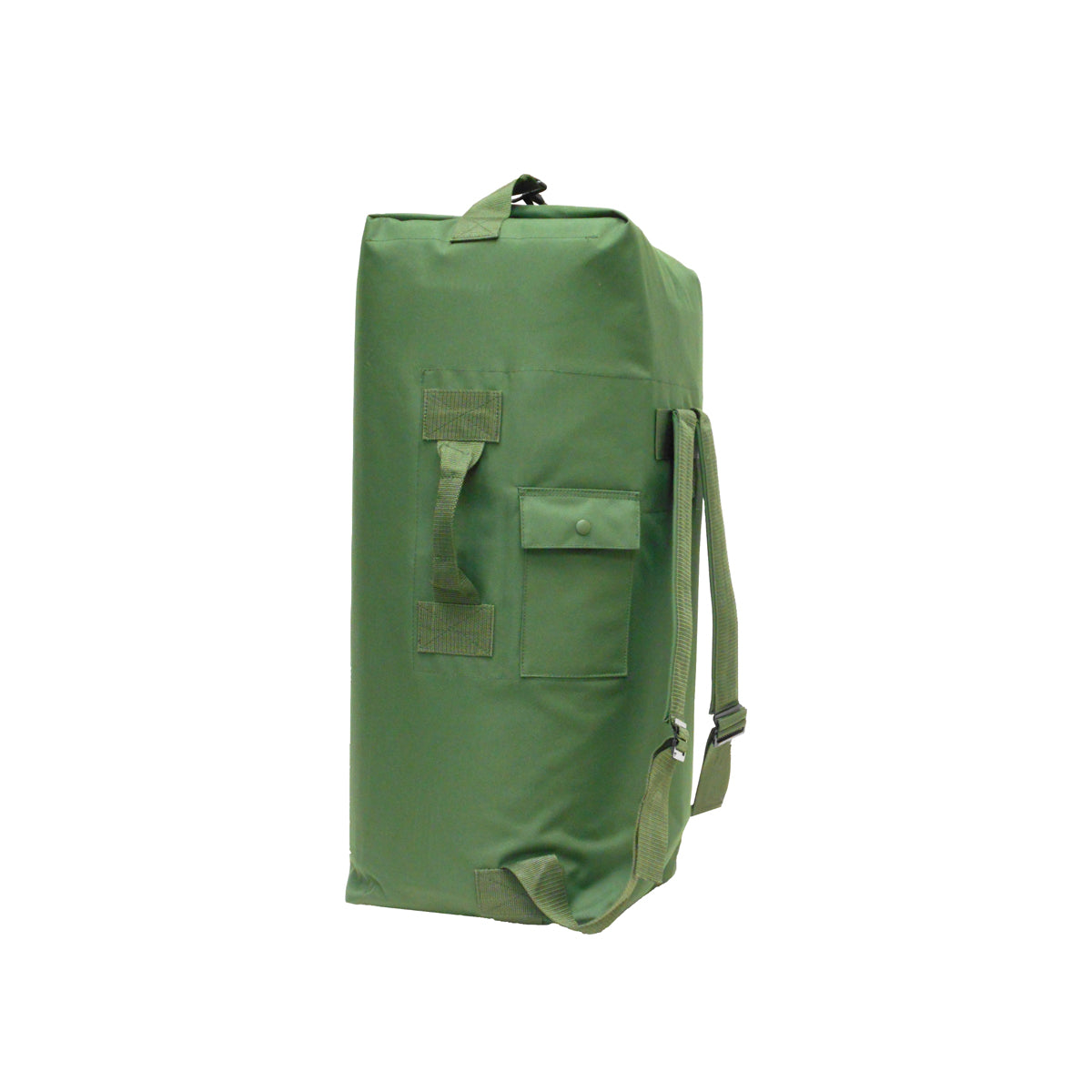 Duffel Bag, 2 Shoulder Straps, OD Green