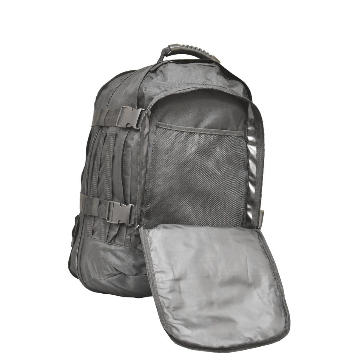 3 Day Jaunt Expandable Backpack, Black