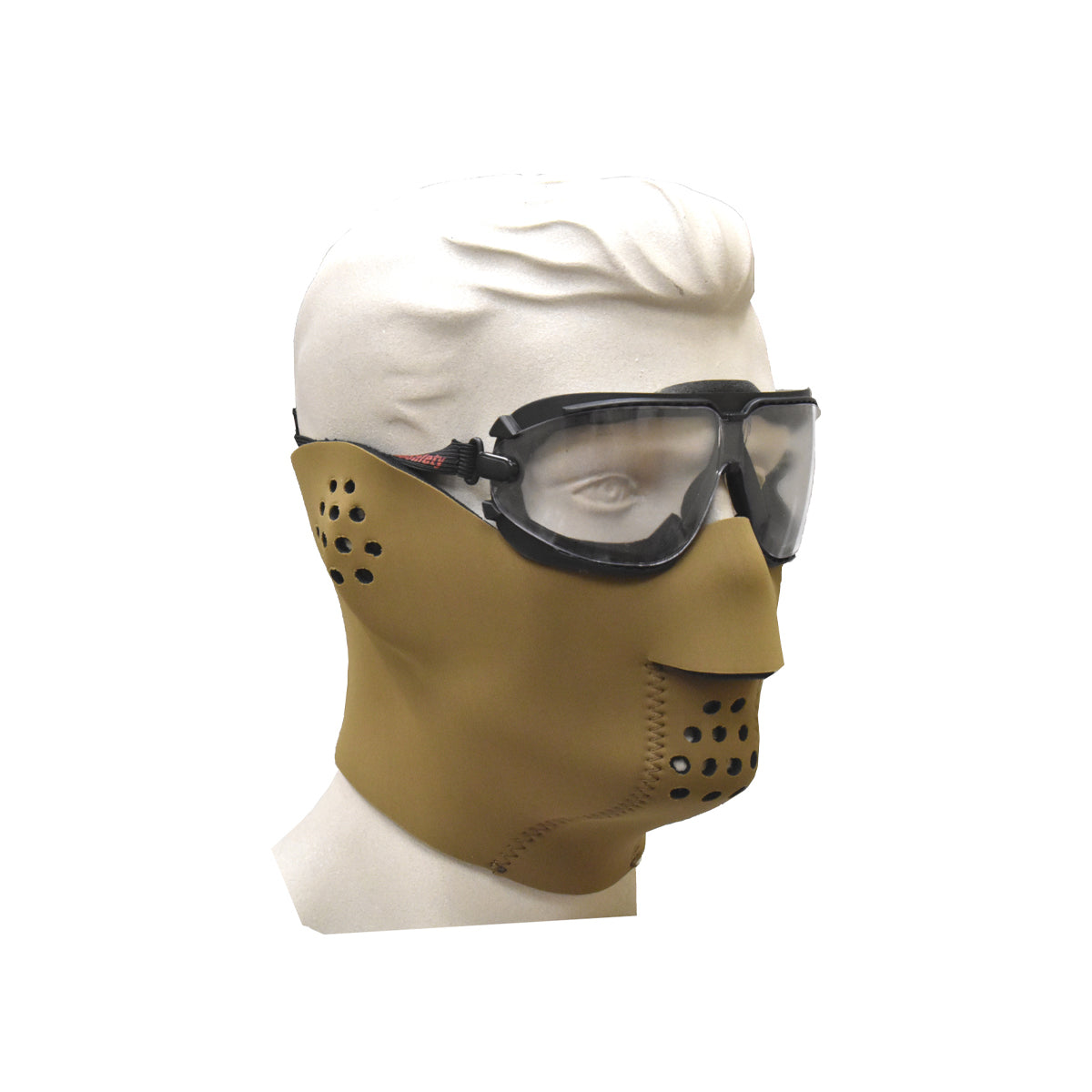 Neoprene Face Mask, fleece lined, Coyote