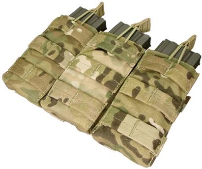 M136/M4 Triple Pocket, Open Top Ammo Pouch - Click Image to Close