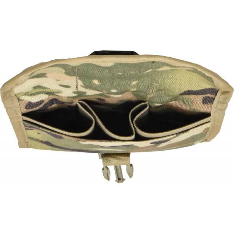 Triple 40mm round pouch, MOLLE, OCP - Click Image to Close