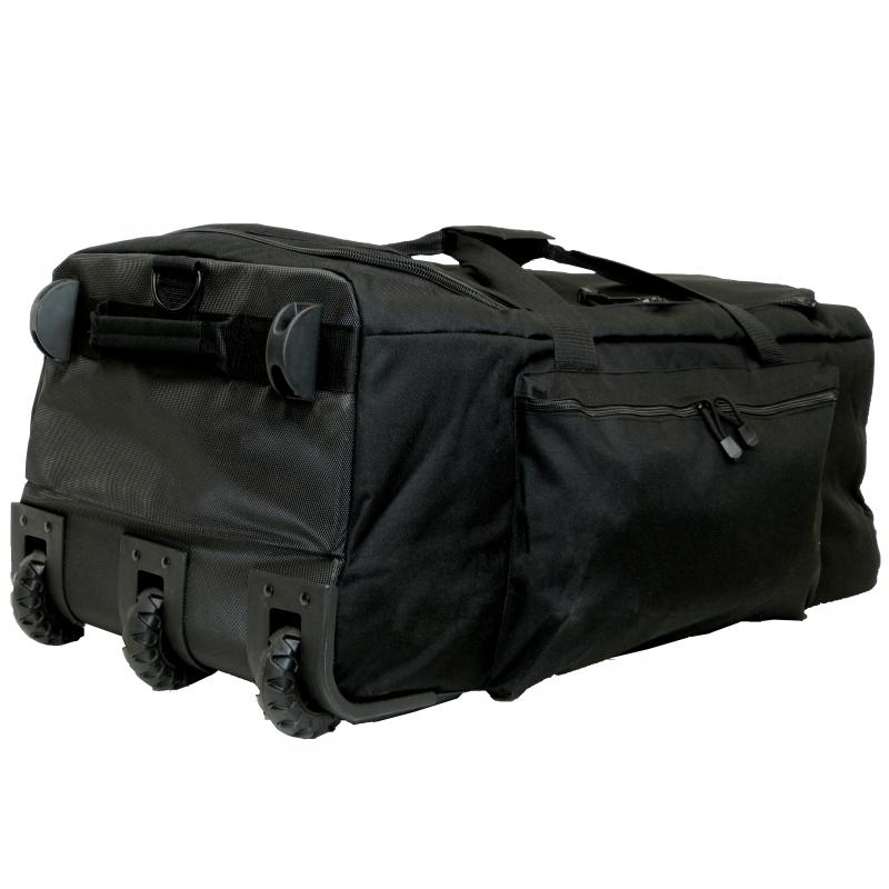 Wheeled Deployment Bag, Black - Click Image to Close
