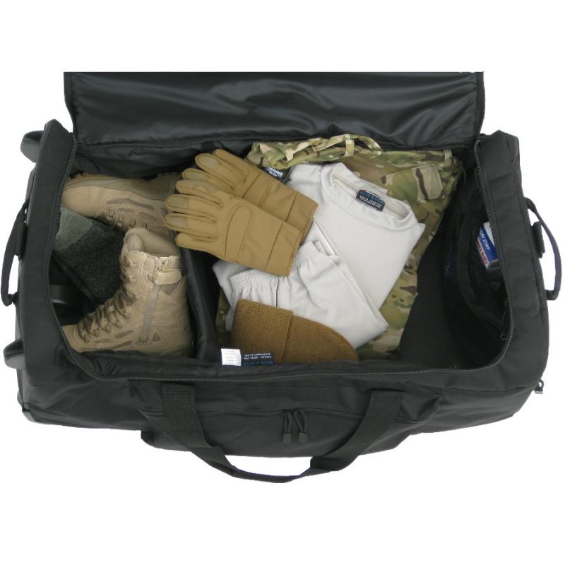 Wheeled Deployment Bag, Black - Click Image to Close