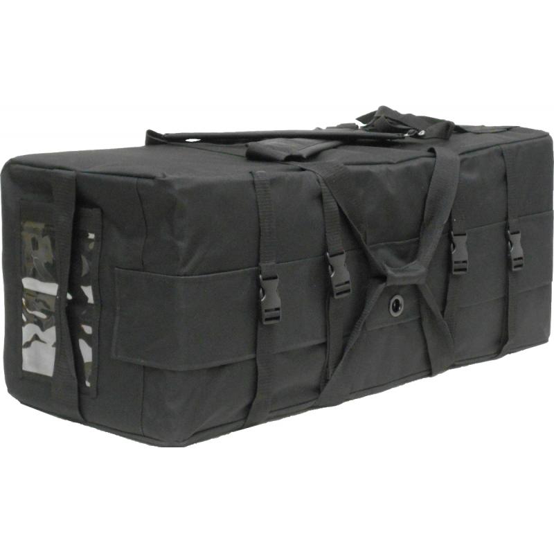 Improved Military Duffel, Black - Click Image to Close