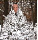 Combat Casualty Blanket, Bright Silver