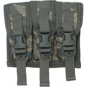 9mm, Ammo Pouch, Holds 3 clips, MOLLE, ABU