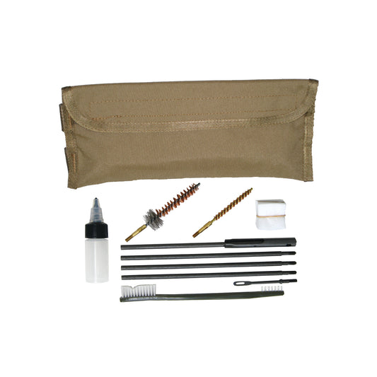 Gun Cleaning Kit for M4/M16, MOLLE, Coyote