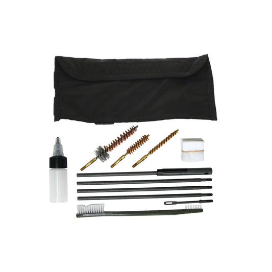 Gun cleaning Kit for 9mm & M16 Weapons, Black