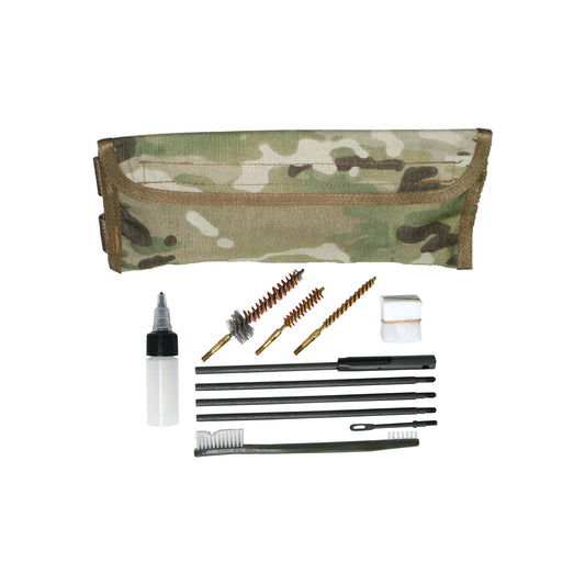 Gun Cleaning Kit for 9mm & M4/M16, MOLLE, Multicam