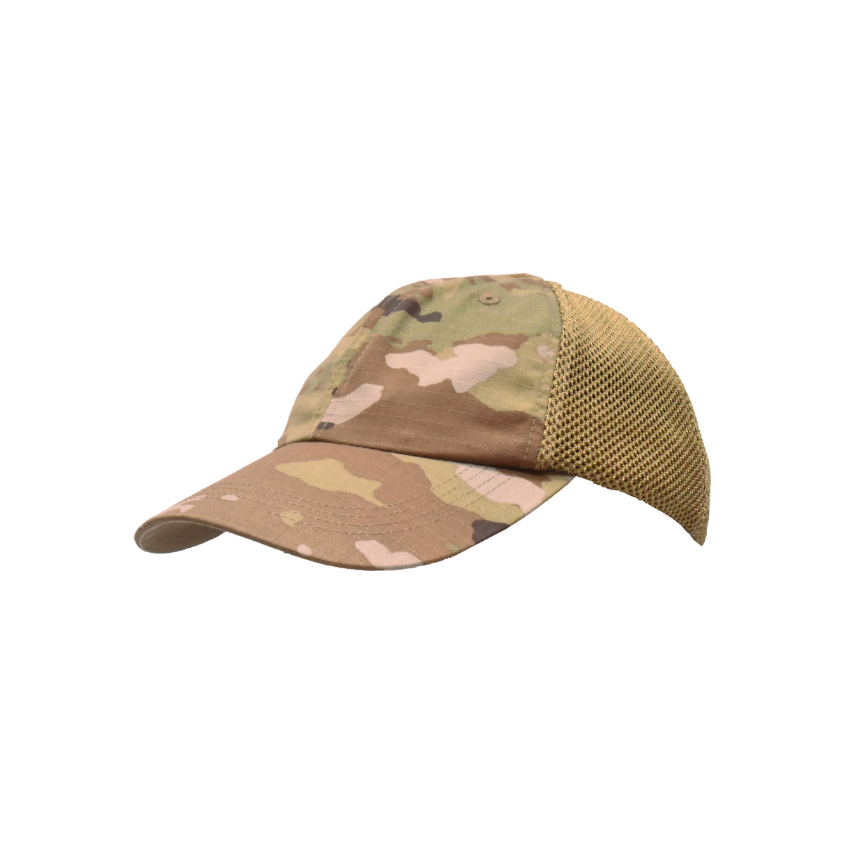 Tactical Baseball Cap, Mesh Panels.  OCP