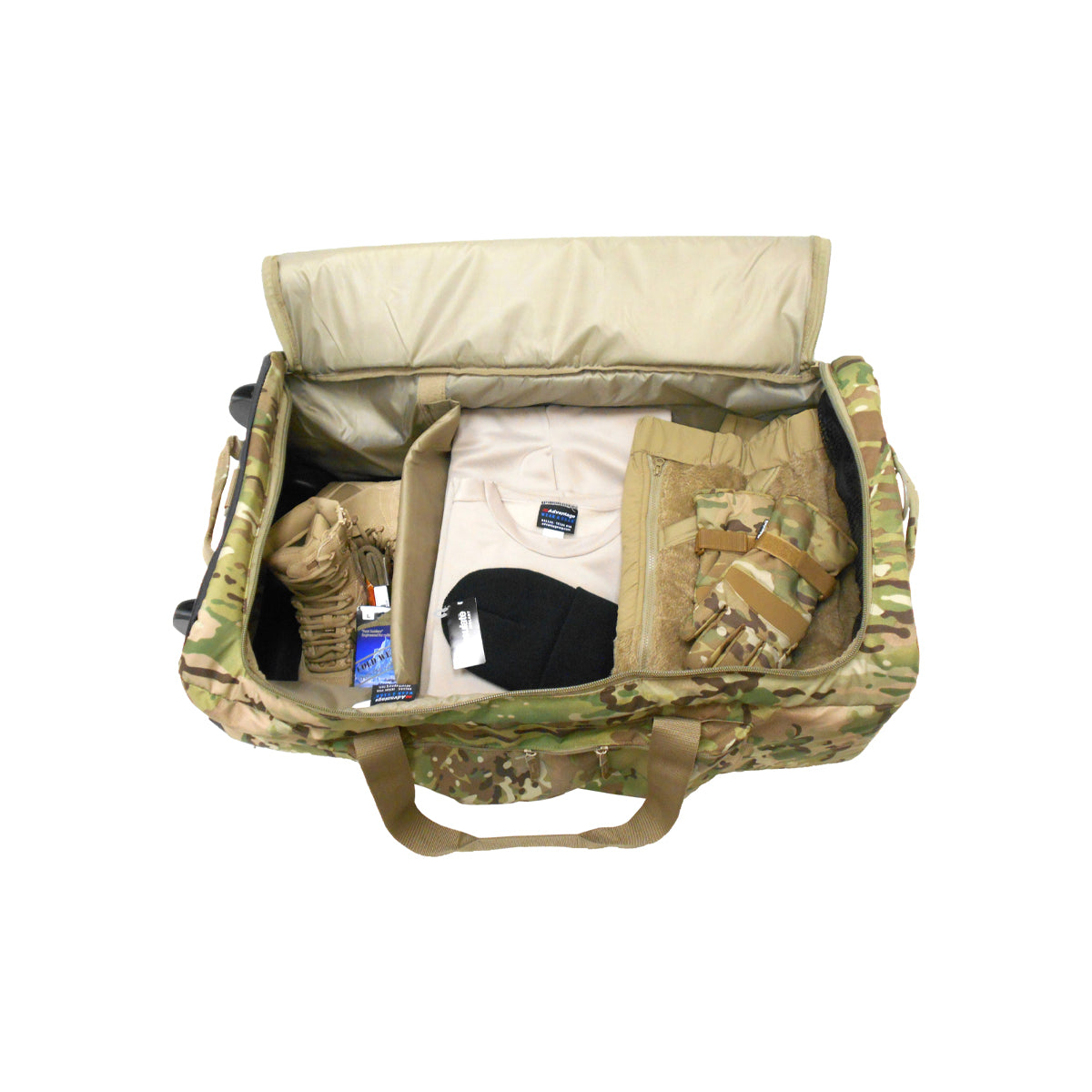 Wheeled Deployment Bag, Multicam