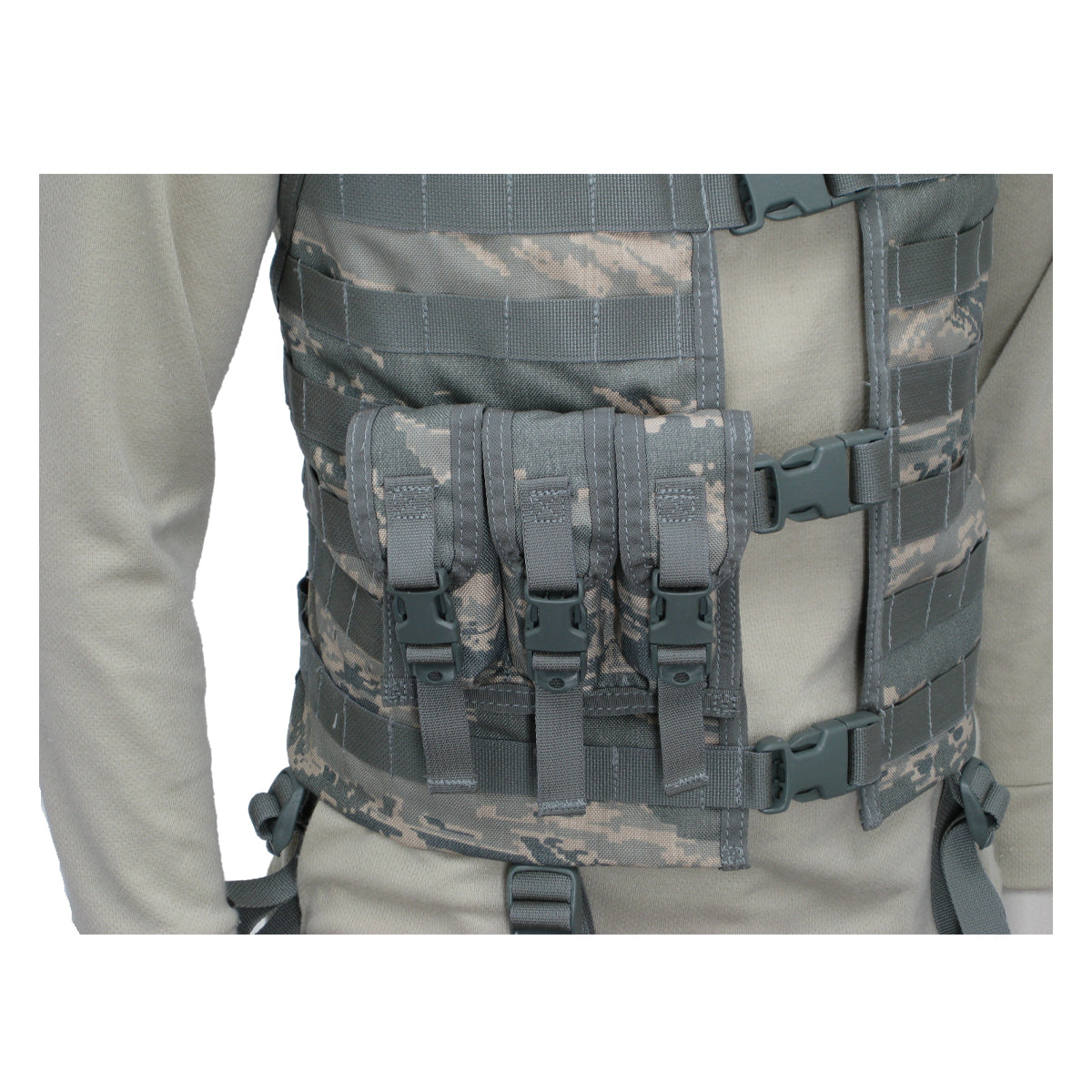 9mm, Ammo Pouch, Holds 3 clips, MOLLE