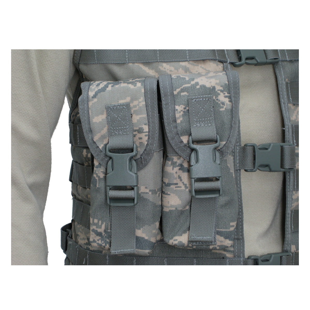 M16/M4/AR15 Ammo Pouch, (Holds 4 mags), MOLLE, ABU