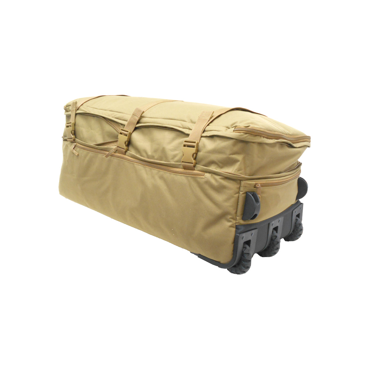 Expandable Wheeled Deployment Bag, Coyote