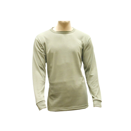 Thermal Crew Neck Top, Mid-Weight, Coyote / Tan499